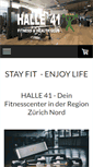 Mobile Screenshot of halle41.ch